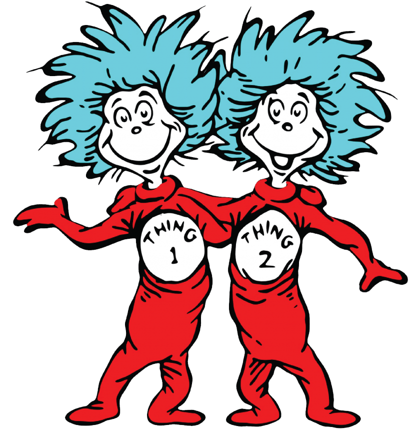 thing 1 and thing 2